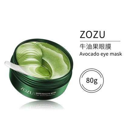 60/120 Pieces Eye Mask Avocado Gold Moisturize Firming Improve Eye Bags Eye Patches anti Wrinkle Eye Patches for Dark Circles